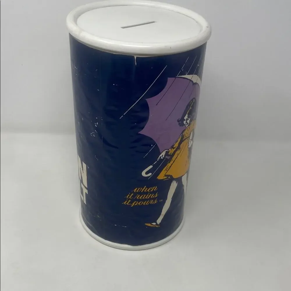 Vintage Morton Salt promotional coin bank